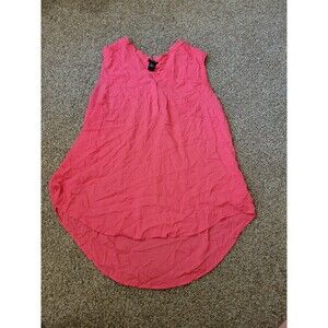 Torrid Neon pink Plus size Summer Tank Blouse